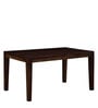 Cowal Sheesham Wood 6 Seater Dining Set In Provincial Teak Finish Finish