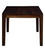 Cowal Sheesham Wood 6 Seater Dining Set In Provincial Teak Finish Finish