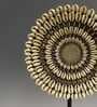 Cowry Shell Resin & Metal Artifact On A Stand (Gold & Black) Cowry Shell Resin & Metal Artifact On A Stand (Gold & Black)