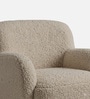 Cozy Boucle Kids Accent Chair In Beige Colour Cozy Boucle Kids Accent Chair In Beige Colour
