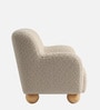 Cozy Boucle Kids Accent Chair In Beige Colour Cozy Boucle Kids Accent Chair In Beige Colour