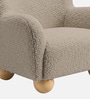 Cozy Boucle Kids Accent Chair In Beige Colour Cozy Boucle Kids Accent Chair In Beige Colour