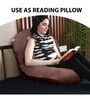 Cozy C-Shape Velvet Mircrofibre Pregnancy Pillow With Detachable Zipper Pillow In Golden Colour