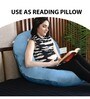 Cozy C-Shape Velvet Mircrofibre Pregnancy Pillow With Detachable Zipper Pillow In Green Colour