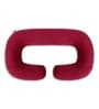 Cozy C-Shape Velvet Mircrofibre Pregnancy Pillow With Detachable Zipper Pillow In Red Colour