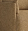 Cozy Chic Boucle 1 Seater Sofa In Mustard Colour