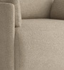 Cozy Chic Boucle 1 Seater Sofa In Soft Sand Colour