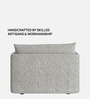Cozy Chic Boucle 1 Seater Sofa In Soft Sand Colour