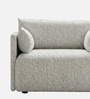 Cozy Chic Boucle 1 Seater Sofa In Soft Sand Colour