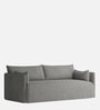 Cozy Chic Boucle 2 Seater Sofa In Grey Colour