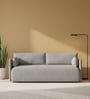 Cozy Chic Boucle 2 Seater Sofa In Grey Colour
