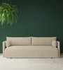 Cozy Chic Boucle 2 Seater Sofa In Soft Sand Colour