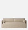 Cozy Chic Boucle 2 Seater Sofa In Soft Sand Colour