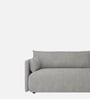 Cozy Chic Boucle 3 Seater Sofa In Grey Colour