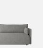 Cozy Chic Boucle 3 Seater Sofa In Grey Colour