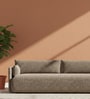 Cozy Chic Boucle 3 Seater Sofa In Brown Colour
