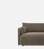 Cozy Chic Boucle 3 Seater Sofa In Brown Colour