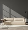 Cozy Chic Boucle 3 Seater Sofa In Soft Sand Colour