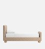 Cozy Pebble Kids Toddler Bed In Cream Colour