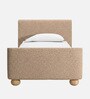 Cozy Pebble Kids Toddler Bed In Cream Colour