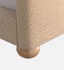 Cozy Pebble Kids Toddler Bed In Cream Colour