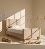 Cozy Pebble Kids Twin Bed In Cream Colour