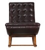 Cozy Rocking Chair In Dark Brown Colour