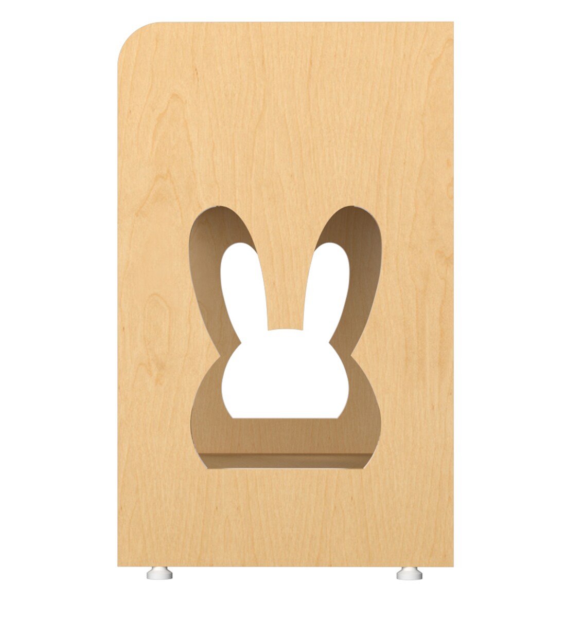 Buy Cream Kids Bookshelf in Natural Finish Online Kids Bookshelves