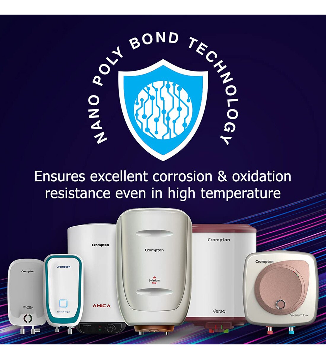 Buy Crompton Arno Neo 25 Ltr Water Geyser in White Colour at 9% OFF by  Crompton | Pepperfry