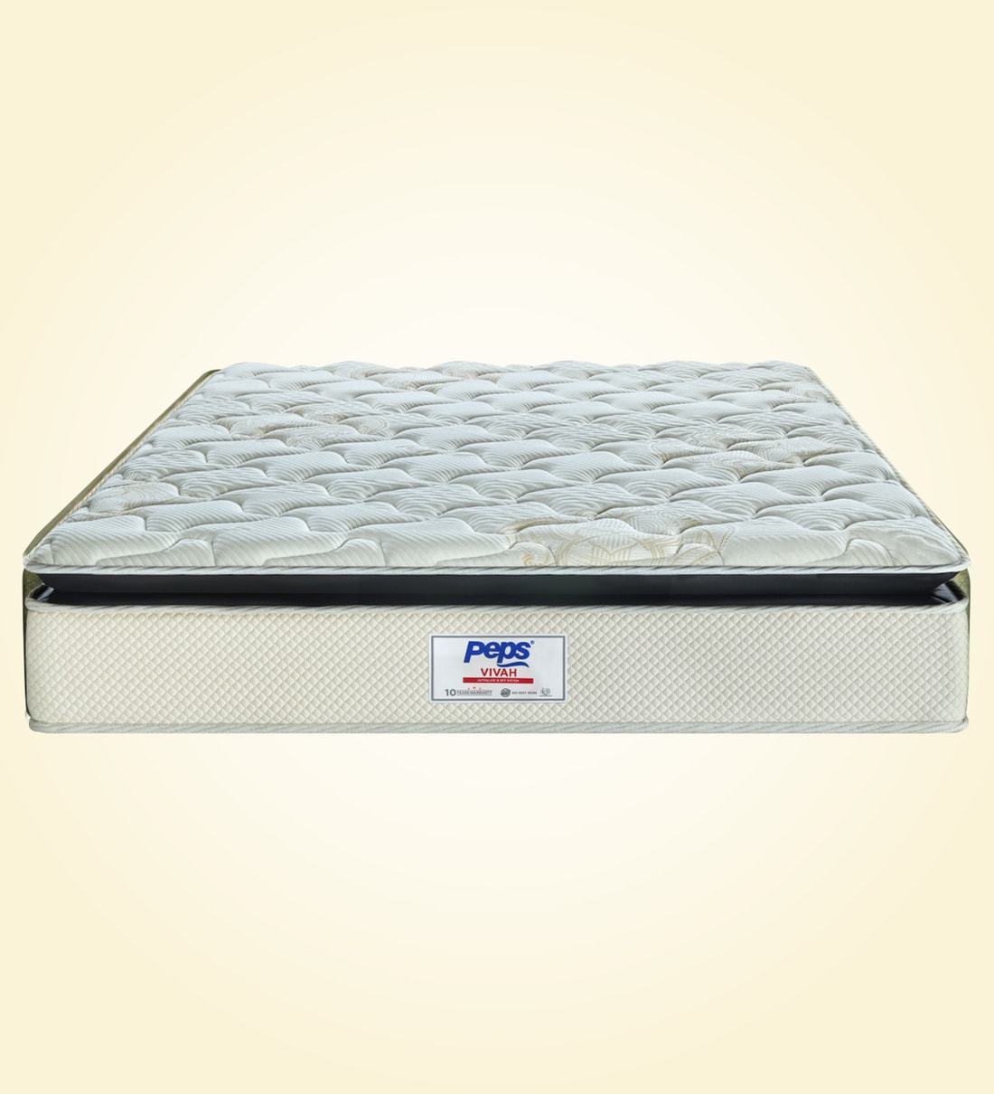 Buy Crystal Pillow Top Inch Pocketed Spring King Size Mattress