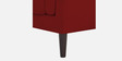 Creata Fabric Rhs Sectional Sofa (2+Lounger) In Blood Maroon Colour