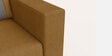 Cresco Fabric 2 Seater Sofa In Camel Brown Colour