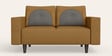 Cresco Fabric 2 Seater Sofa In Camel Brown Colour