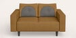 Cresco Fabric 2 Seater Sofa In Camel Brown Colour