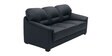Croma Leatherette 3 Seater Sofa in Dark Blue Colour