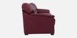Croma Leatherette 3 Seater Sofa in Cherry Colour