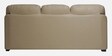 Croma Leatherette 3 Seater Sofa in Light Beige Colour