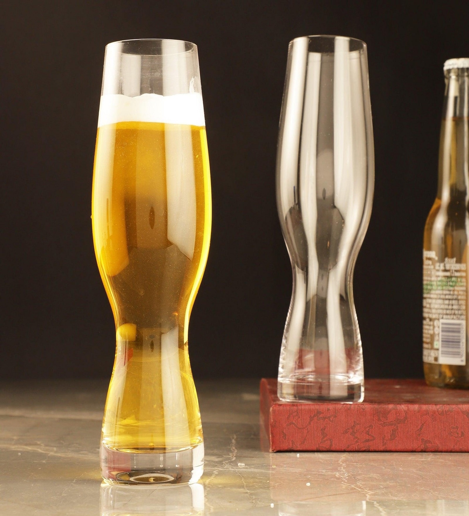 Craft  500Ml Borosilicate Glass (Set Of 4)  Beer Glasses