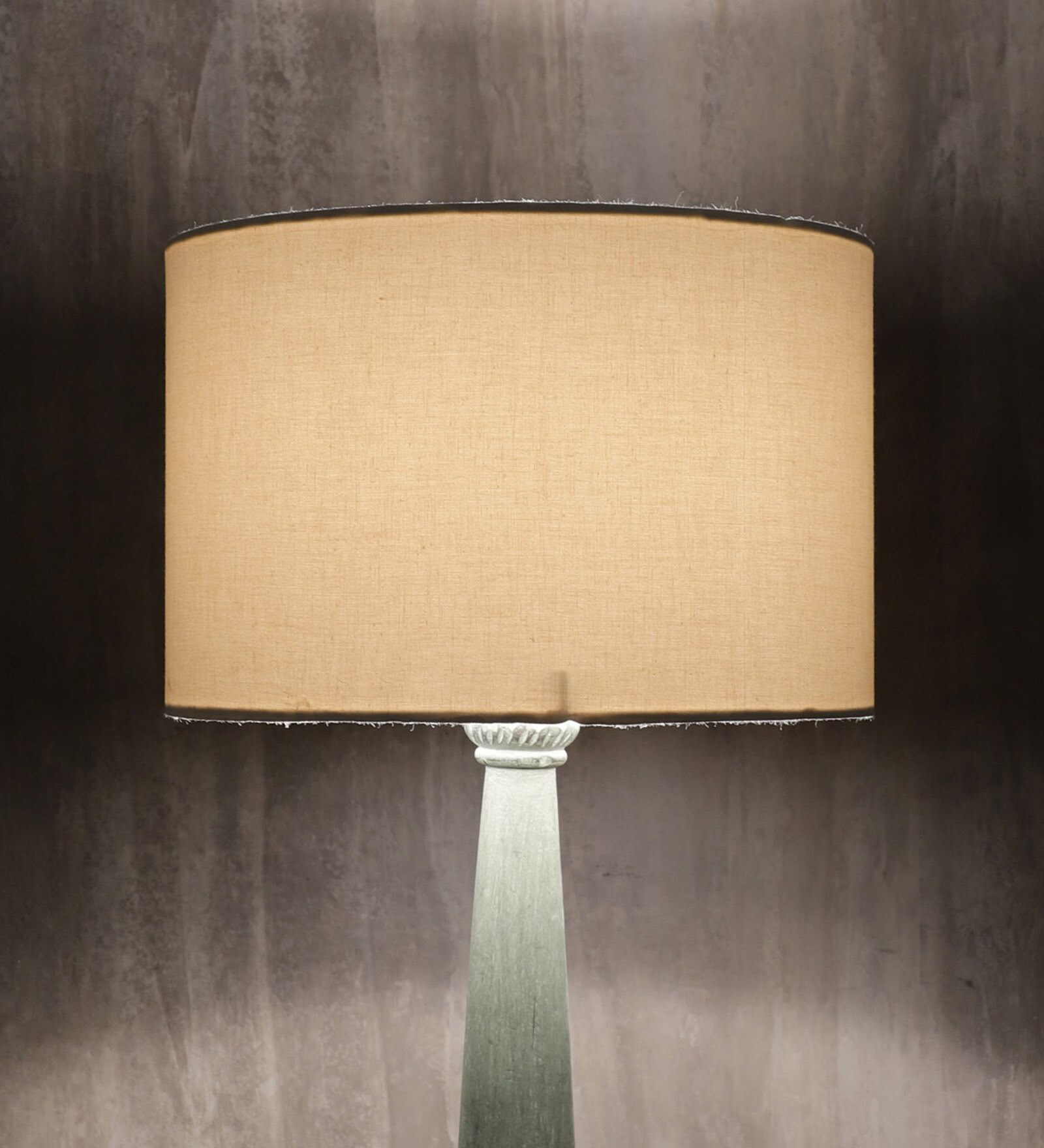 Tarter Cream Cotton Fabric Solid Lampshade