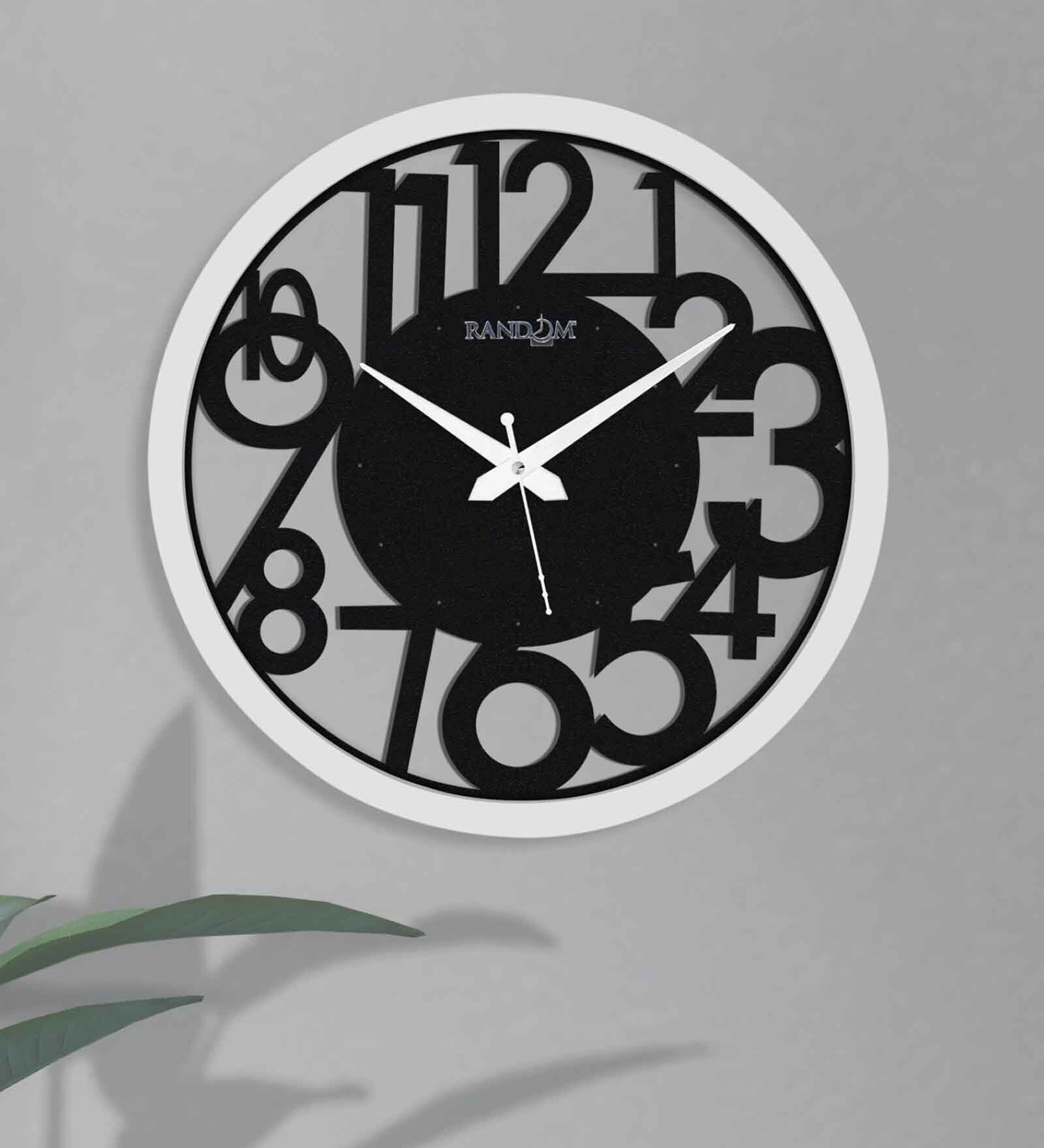 Creative 12 Inches Plastic Wall Clock