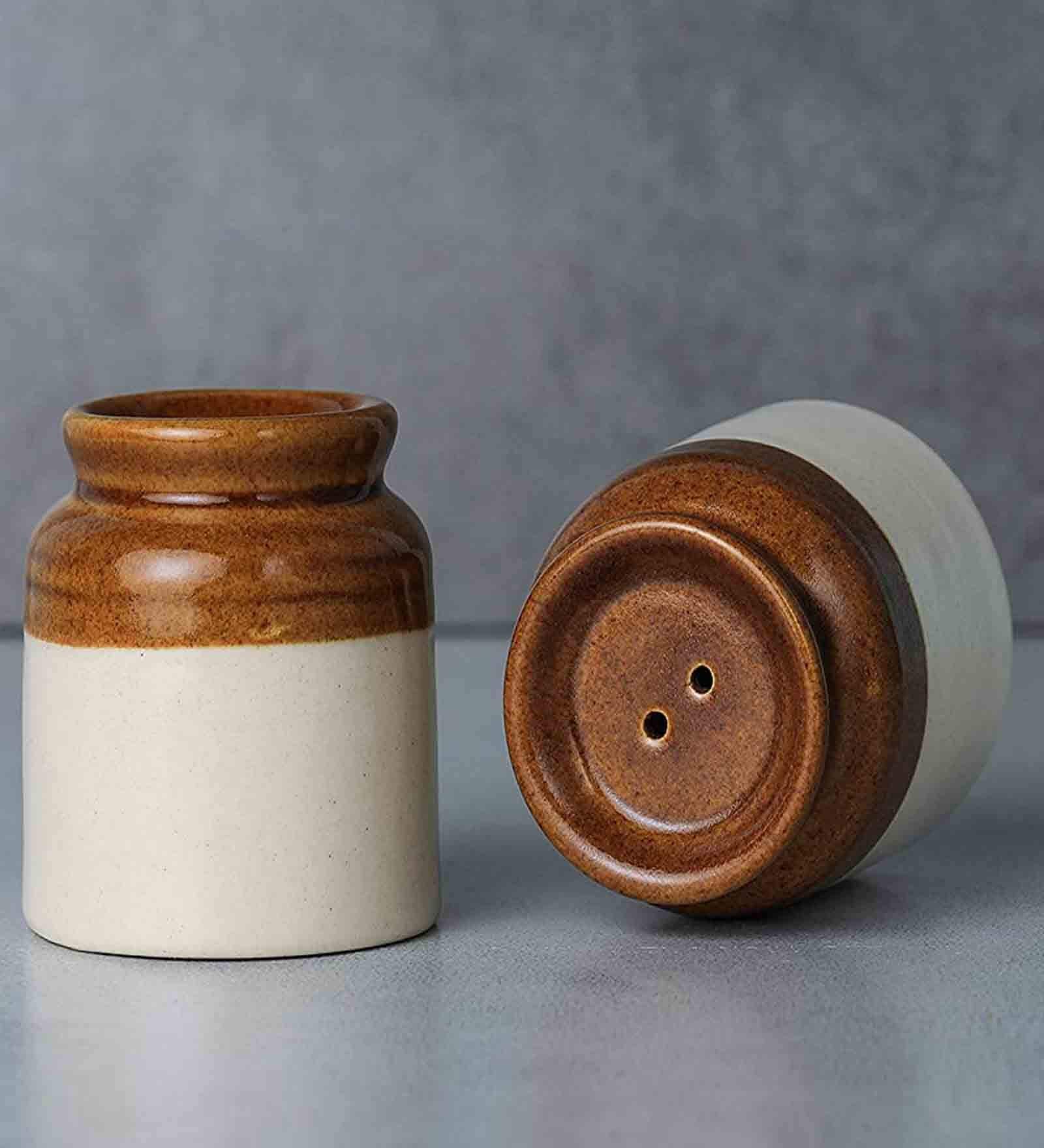 Crio (Set of 2) Ceramic Salt & Pepper Shaker