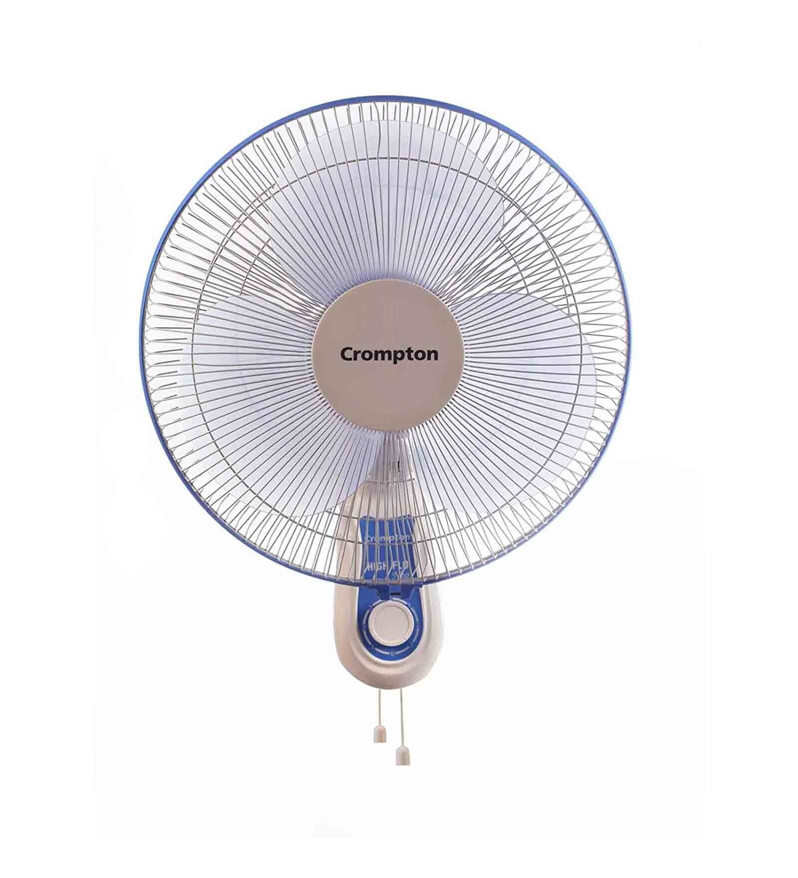 Crompton High Flo Neo 400 MM Wall Mount Fan (Blue)