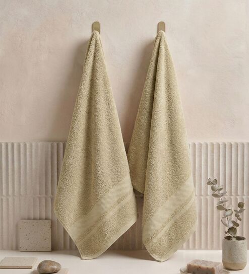 Cream 100% Cotton 625 Gsm Hand Towel