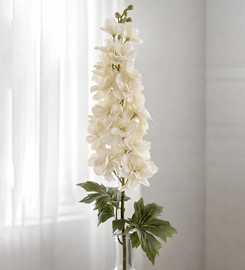 Cream Silk Cherry Blossom Silk Stem Single Stem Flower