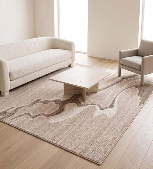 neu looms Cream Taupe Beige Natural Wool 9 X 9 Feet Square Carpet-picture-18