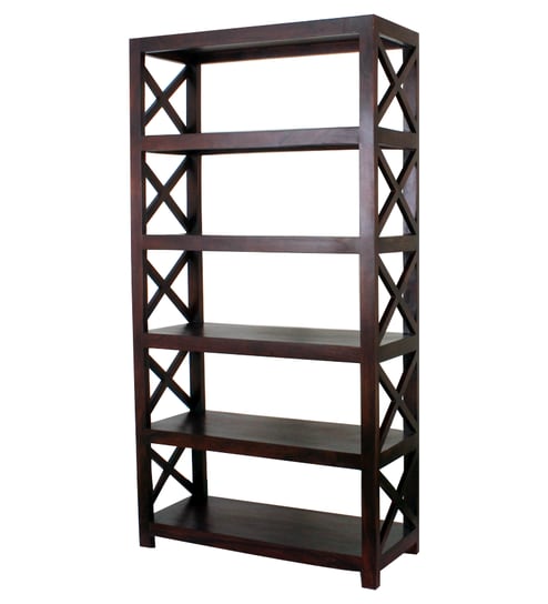 Buy Criss Cross Pattern Book Shelf Online Indian Ethnic Book