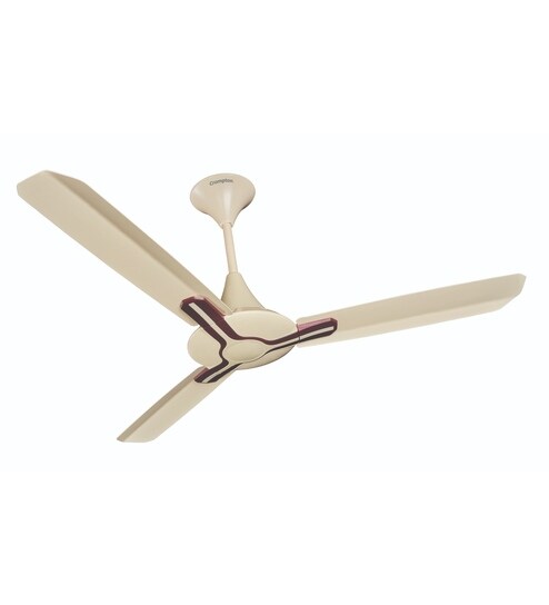 Buy Splitz 1200 Mm Maroon Ivory Ceiling Fan By Crompton Greaves