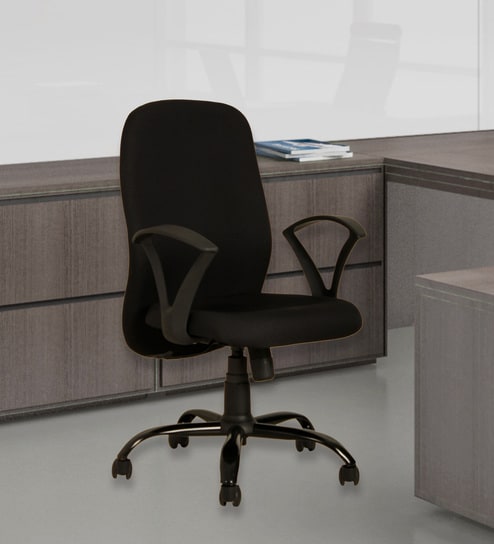 Cruxe Ergonomic Chair In Black Colour By Nine To Five Chairs