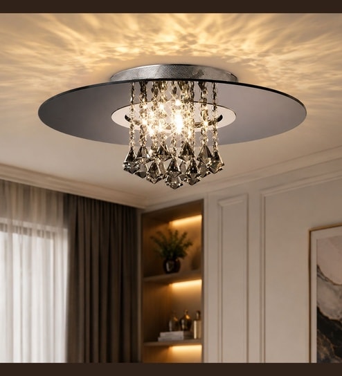 Crystal Ceiling Round Chandelier