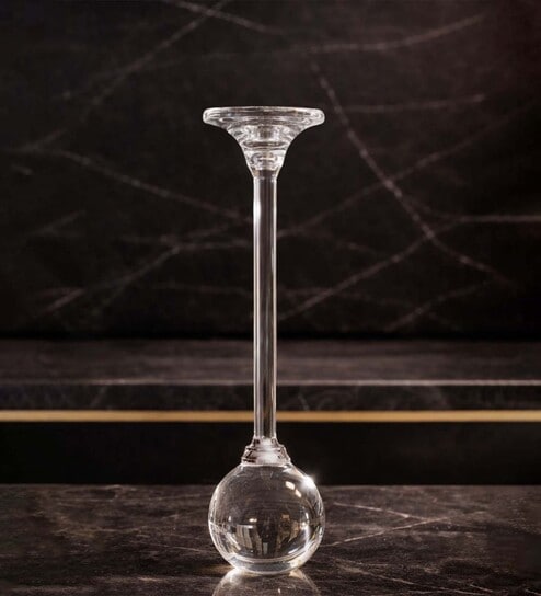 Crystal Celestial Orb Transparent Candle Stand